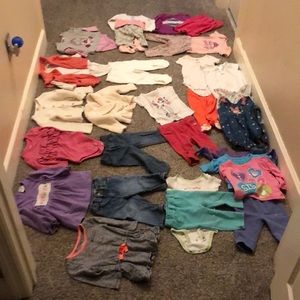 The entire rest of my 6-9mo girl collection